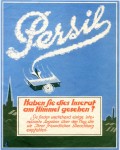 Werbefaltblatt zur Himmelsschreiber-Aktion von 1927