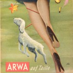 Anzeige für ARWA-Strümpfe von 1951