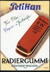 pelikan_radiergummi Werbeblatt für Pelikan-Radiergummi (30er Jahre)