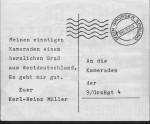 Rückseite: Flucht eines DDR-Grenzers als Motivation ("Mein großer Sprung") 
