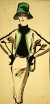 Modegrafik von Hildegarde van Gülick