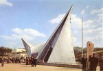 Der futuristisch anmutende Phillips-Pavillon 