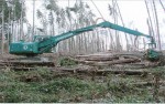 "Königstiger"-Raupenharvester, sogenannter Vollernter 